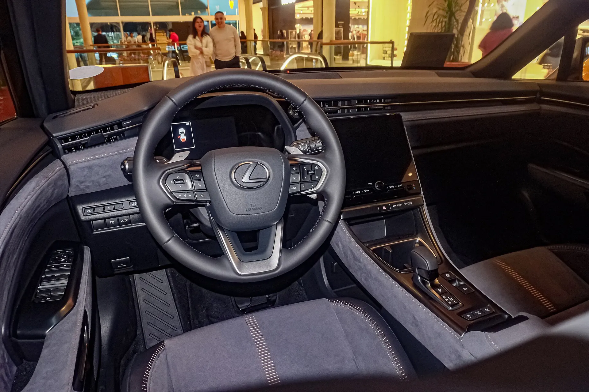 Lexus LBX interior dashboard