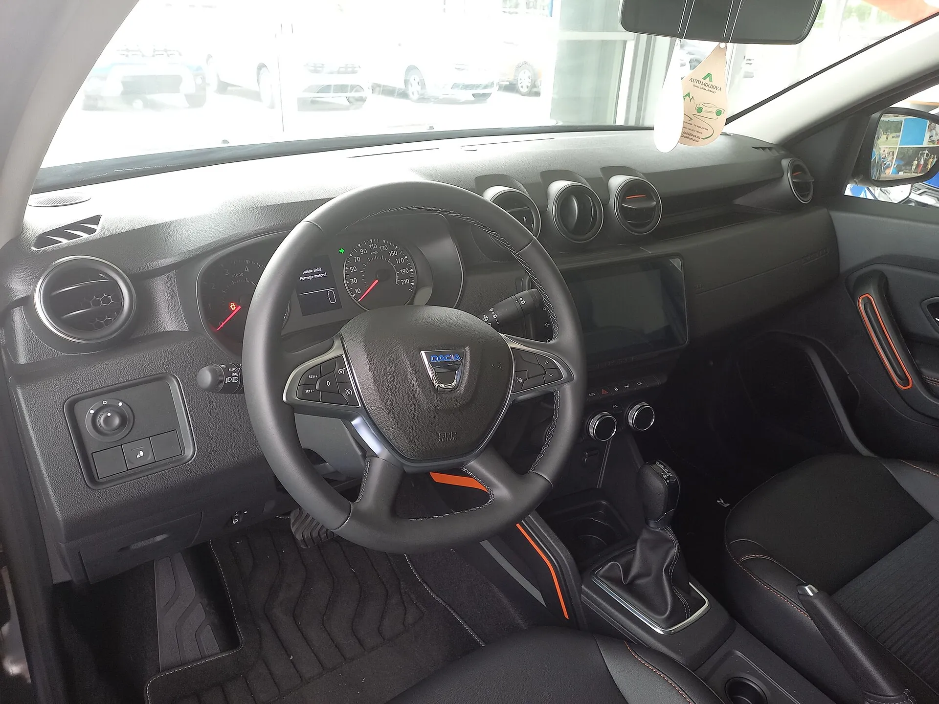 Dacia Duster interior dashboard